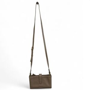 Margot New York Taupe Crossbody Bag